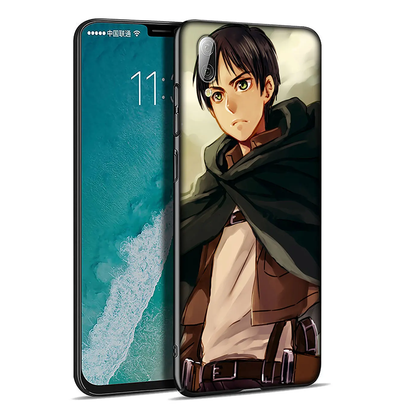 Attack on Titan Anime Eren Jaeger Soft Silicone Phone Case for Xiaomi Redmi Note 8 8T 8A 7 7A 6 6A 5 5A K30 K20 Pro GO S2 |