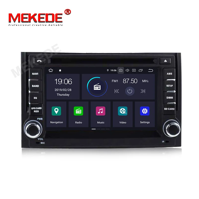 MEKEDE 2din PX5 4+ 64G Android 9,0 Автомобильный мультимедийный dvd-плеер для hyundai H1 grand starex 2007- gps, DVD, радио, WiFi BT