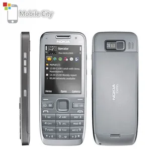 used nokia e52 mobile phone wifi gps 3g support arabic russian keyboard unlocked cell phone free global shipping