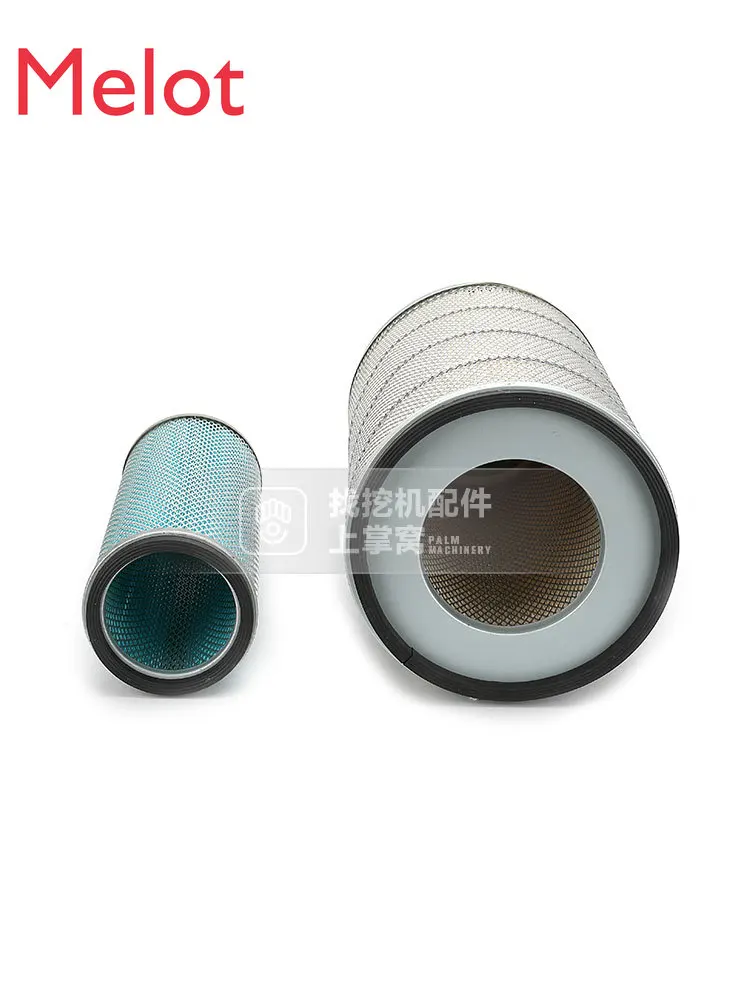 

Excavator Xiaosong PC200-3 Old Air Filter AB Air Grid Filter Excavator Parts