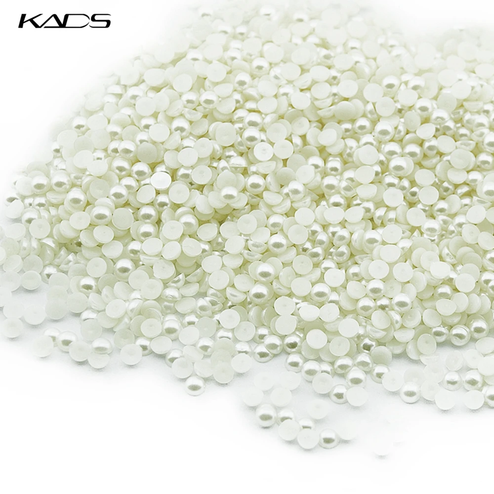 Kads 500 шт. жемчуг с 3 разных Цвета Дизайн в различной форме Блестящий горный