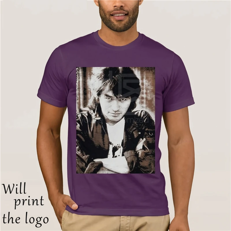 T-shirt KinoPhoto By Victor Tsoi THE LAST HERO V.TsOY Different Size. NEW Cotton T-Shirt Fashion T Shirt Free Shipping shirt | Мужская