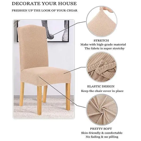 Водонепроницаемые эластичные чехлы на стулья для столовой|Чехлы стулья| |