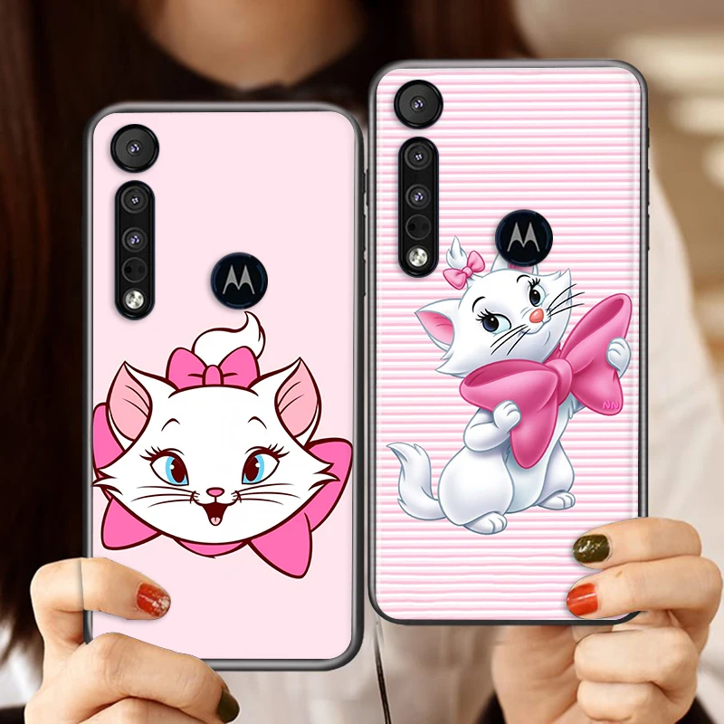 Чехол для телефона с изображением героев Диснея аристокотов Motorola G9 G8 G Edge One E7 E6 Power