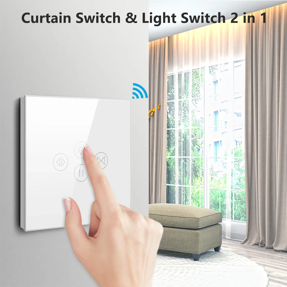 Высветильник ель света QCSMART Tuya для оконных штор Wi-Fi роликовых жалюзи