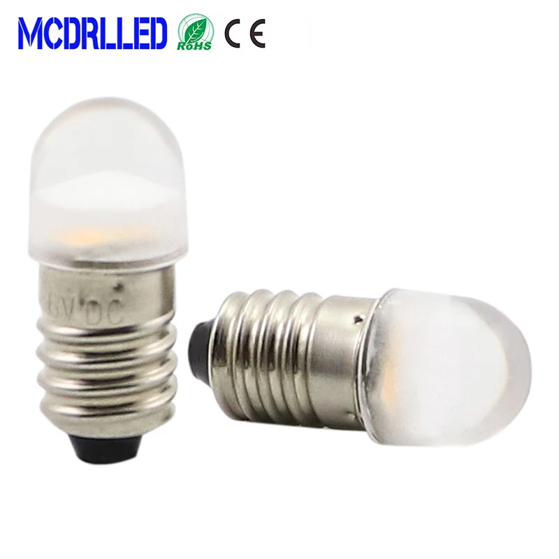 Светодиодный фонарь Mcdrl E10 T4W BA9S 10 шт. светодиодный для салона 0 5 Вт белый красный