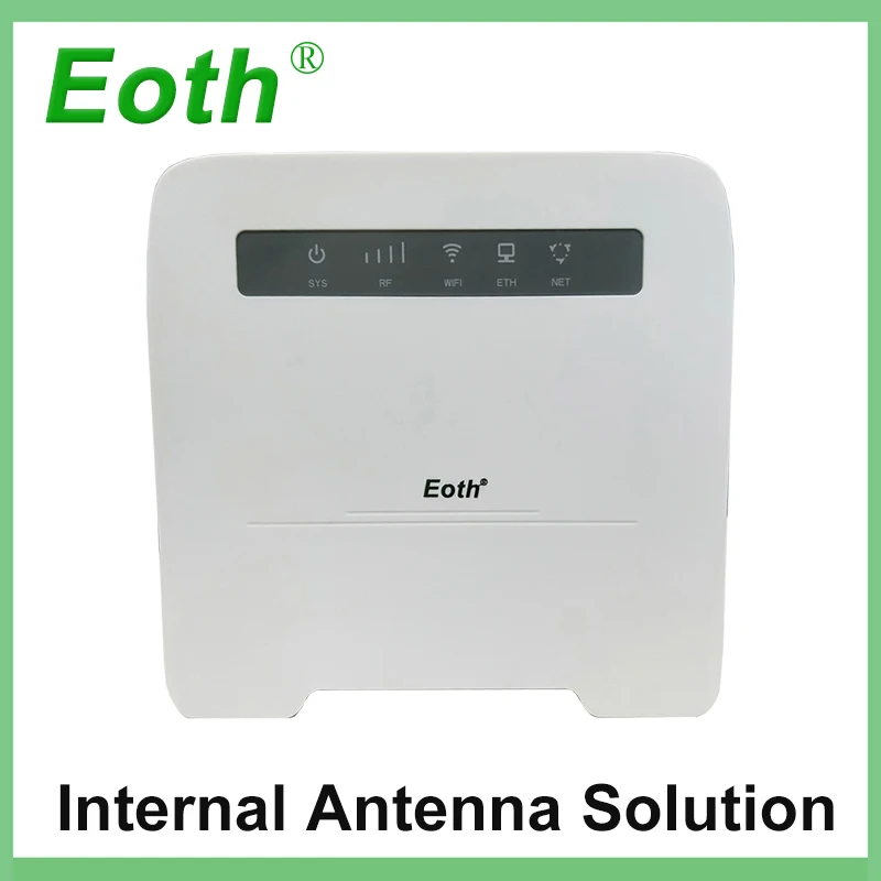Eoth 4G LTE VOIP маршрутизатор (плюс антенна) с sim картой слот WiFi 4 Lan портом|3G/4G роутеры| |