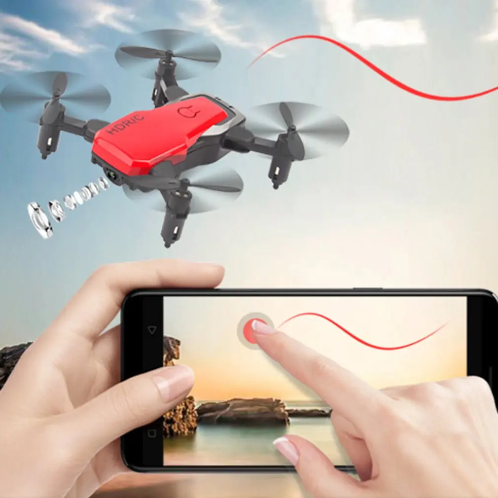 Folding Mini Four-Axis Flight Wide-Angle Fixed Height Wifi Aerial Photography 200 000/300 000/500 000 Uav Standard Version |