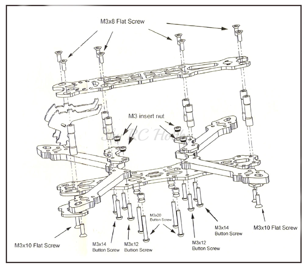 

Mark4 Mark 5inch 225mm / 6inch 260mm / 7inch 295mm with 5mm Arm Quadcopter Frame 5" 6" 7" FPV Freestyle RC Racing Drone