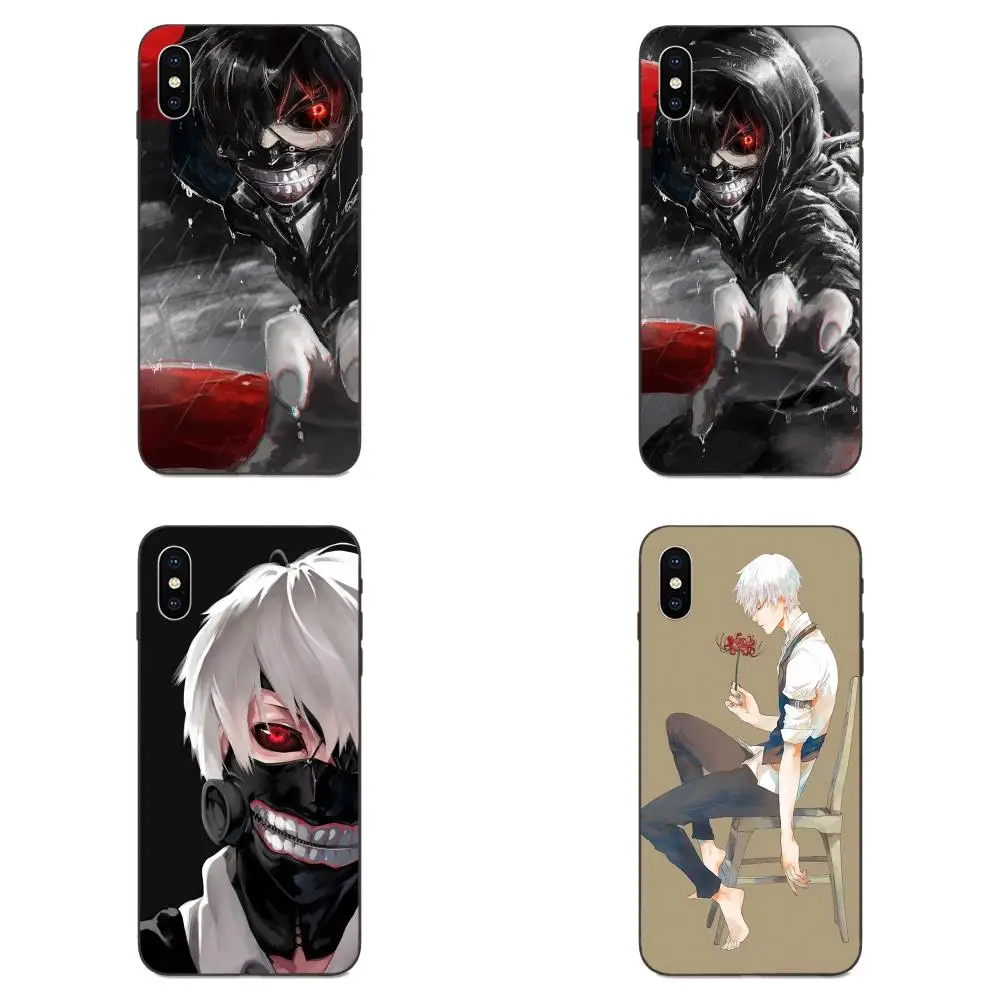 Мягкий модный Токийский Гуль Kaneki для Huawei Honor 5A 6A 6C 7A 7C 7X 8 8A 8C 8X 9 9X 10 10i 20 Lite Pro|Бамперы|
