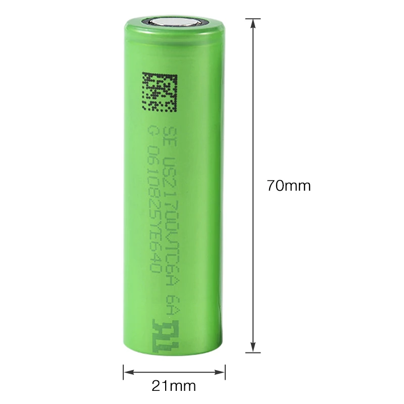 NEW Original 21700 VTC6A 3.7V 4000mAh Rechargeable li-lon battery for Led Flashlight Power tool High power supply | Электроника