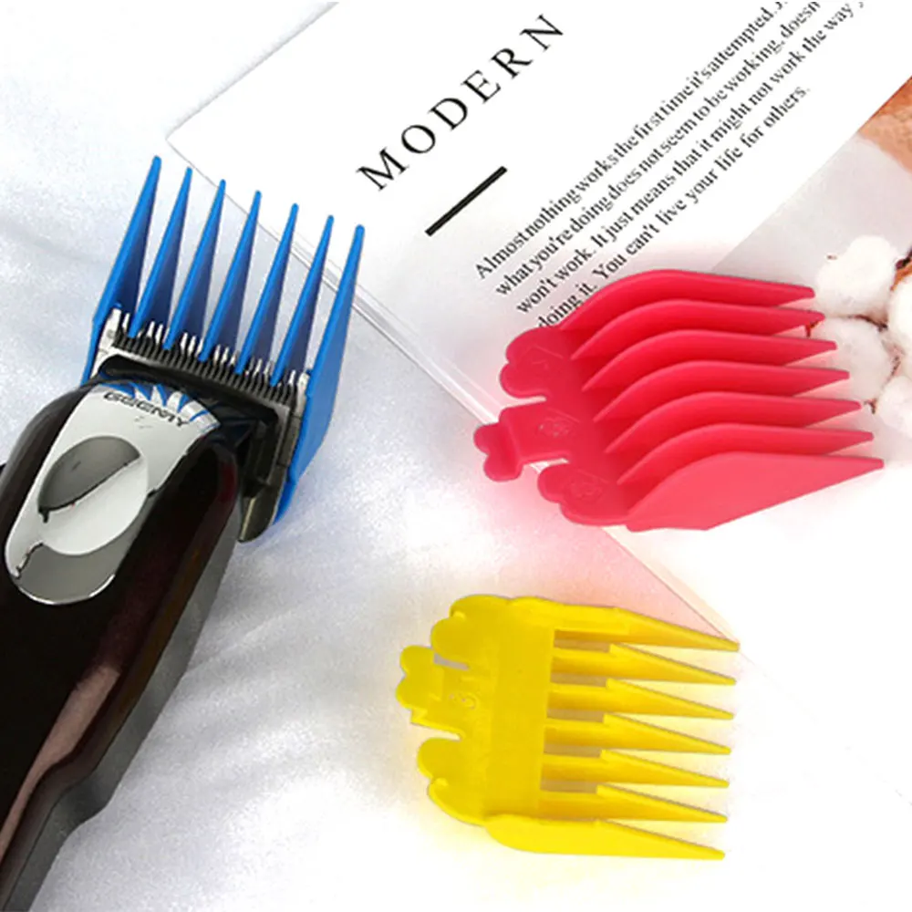 Парикмахерская электрическая расческа 8 шт./компл. набор направляющих для