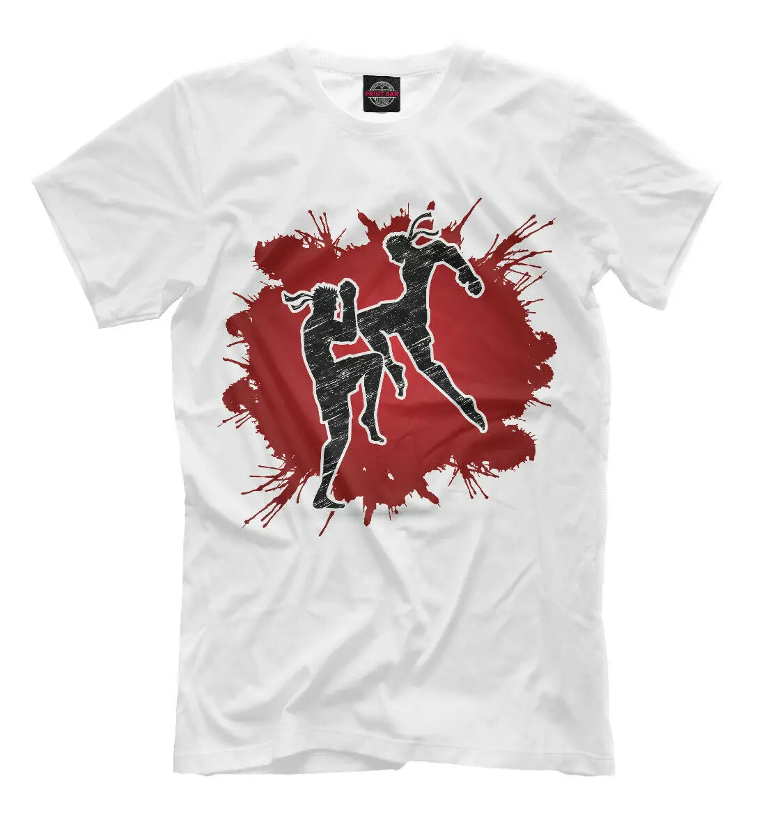 

Muay Thai fight sport Men t-shirt Short Casual 100% Cotton Shirts