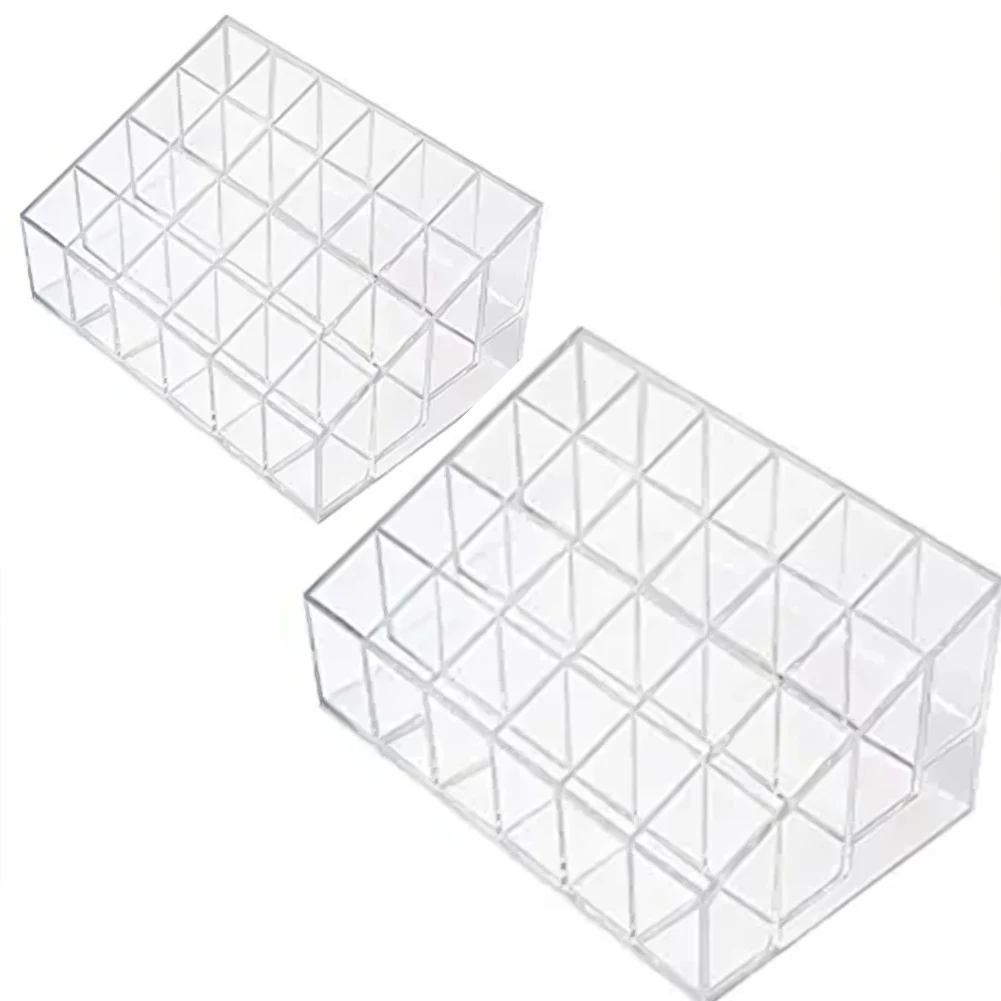 Органайзер для макияжа чехол хранения акриловая косметичка губная помада