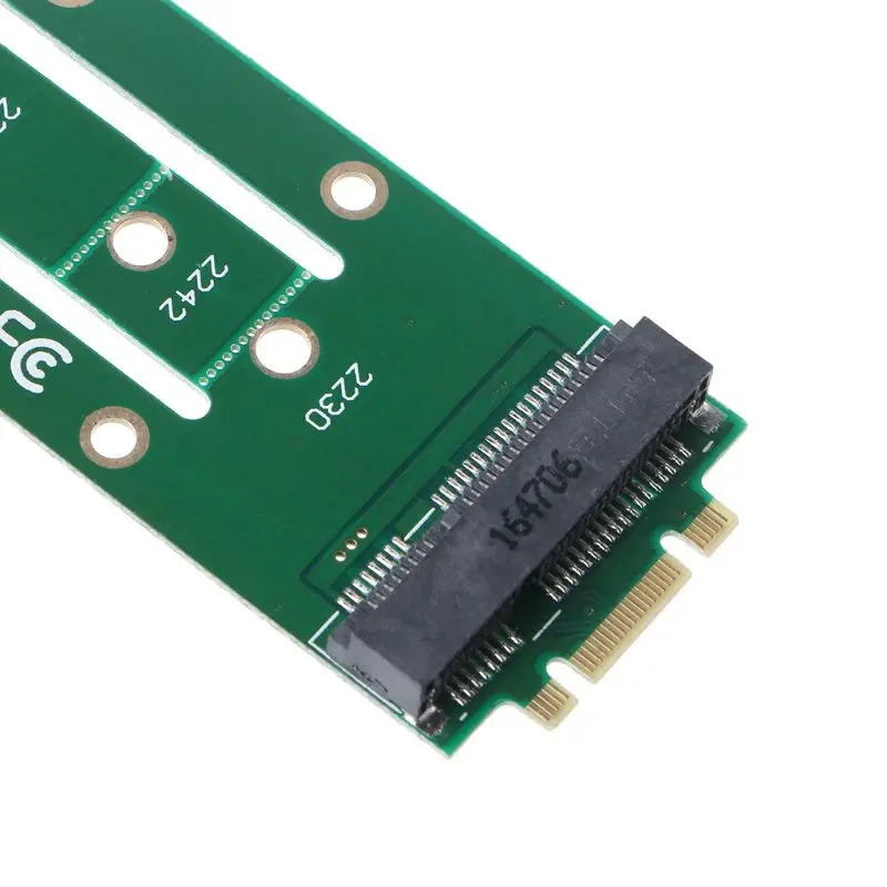 M.2 B Ключ к адаптер mSATA карта Mini PCI e дополнительный преобразователь SSD 2242 2230