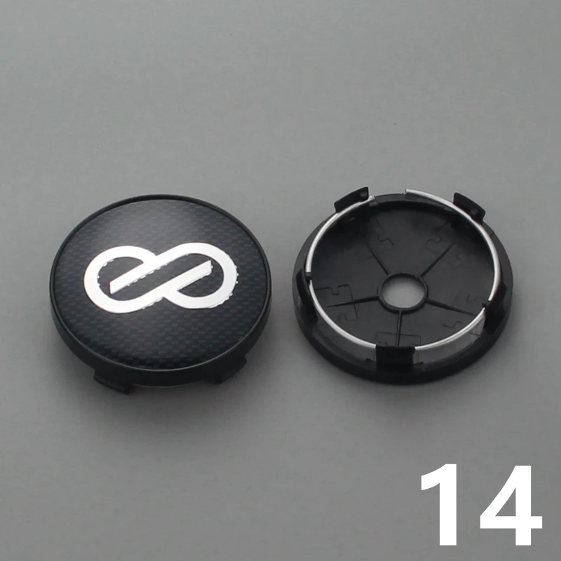 Колпачки на колесики универсальные автомобильные крышки с зажимом 60 мм/55 мм