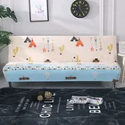 Мультяшный эластичный чехол для дивана, кровать, чехол для гостиной, растягивающийся чехол для дивана, чехлы без подлокотника, дешевая защита для дивана