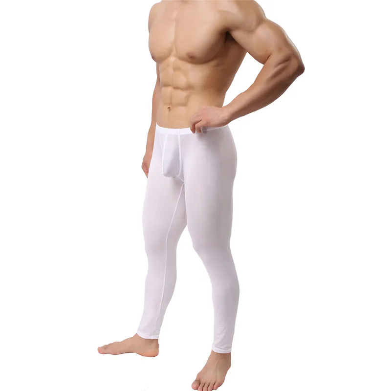 Для мужчин весенне-осенние трикотажные леггинсы нижнее бельё для девочек