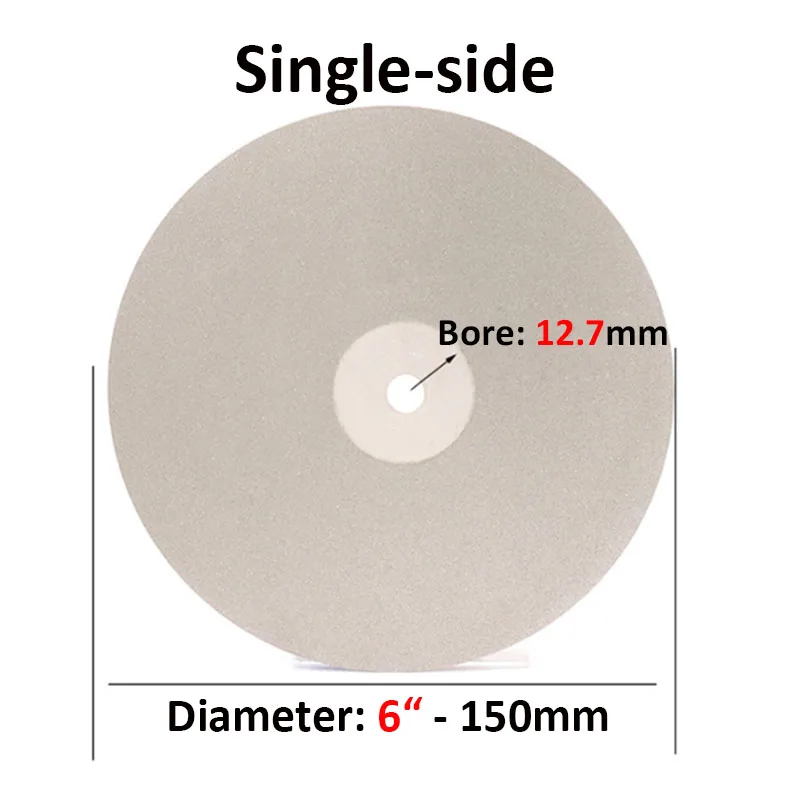 

Шлифовальный диск алмазный 6 дюймов