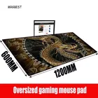 Большой игровой коврик для мыши MRGBEST с блокировкой по краям китайского дракона, водонепроницаемый игровой Настольный большой коврик для мыши, коврик для клавиатуры для CSGO Dota