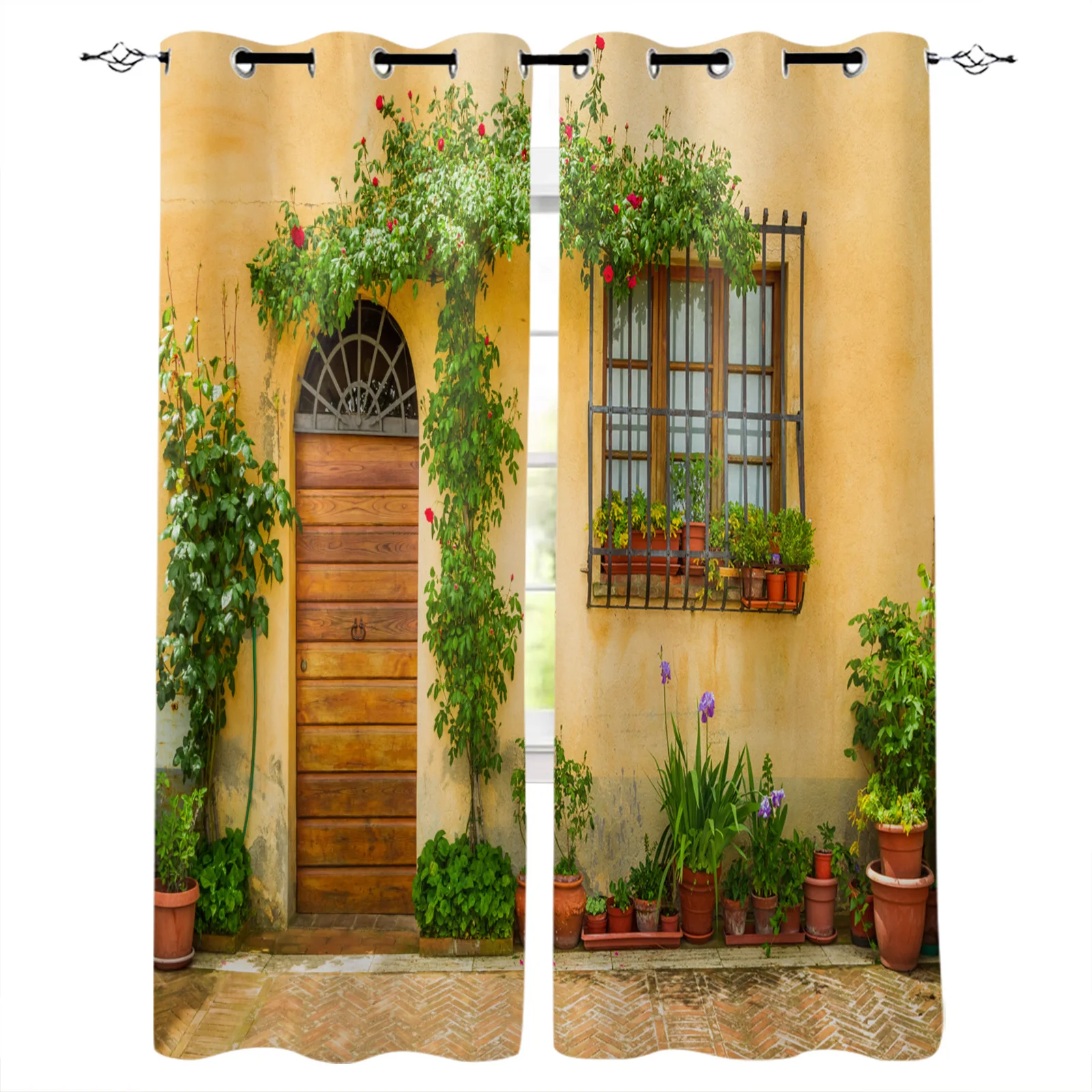 

Шторы светонепроницаемые для гостиной, современные занавески с цветами для дома, сада, спальни, детской