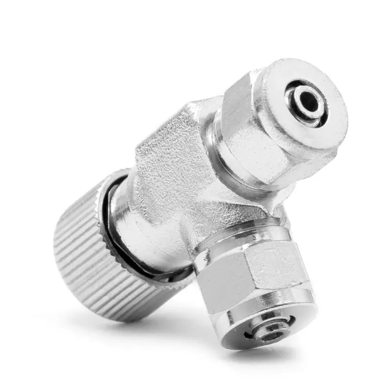 Аквариум CO2 регулятор иглы Регулировка вентиля комплект Пузырьковые клапаны