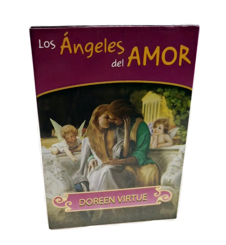 

Spanish Romance Angels Oracle Cards English Read Fate Board Game Oracle Playing Card Deck Games For Party Entertainment