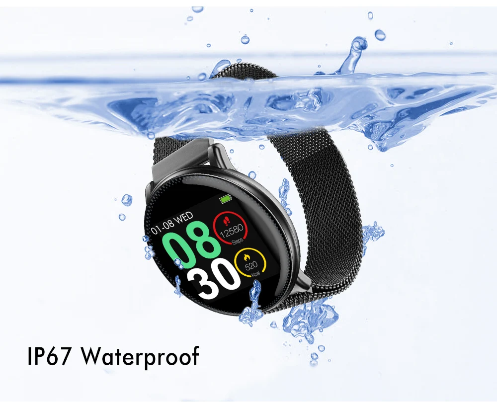 UMIDIGI Uwatch2 Smart Watch For Andriod,IOS 1.3 inch Full Touch Screen IP67 reloj inteligente 7 Sport Modes Full Metal Unibody