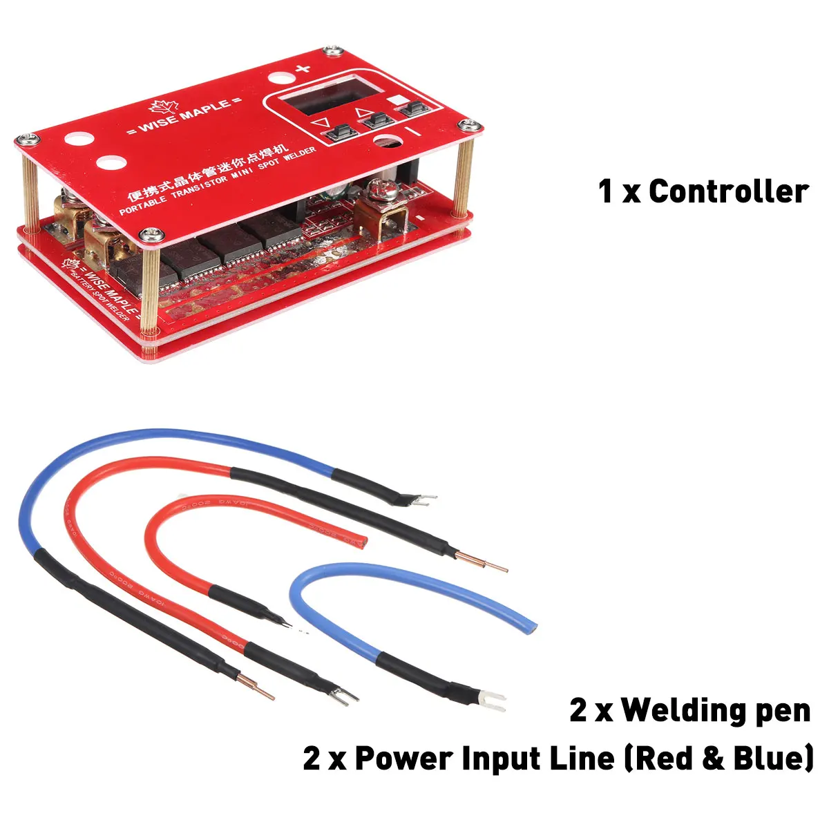 

Portable Mini Transistor Spot Welding Pen DIY 18650 Battery Spot Welder Automobile Battery Spotwelder PCB Board Welding Machine
