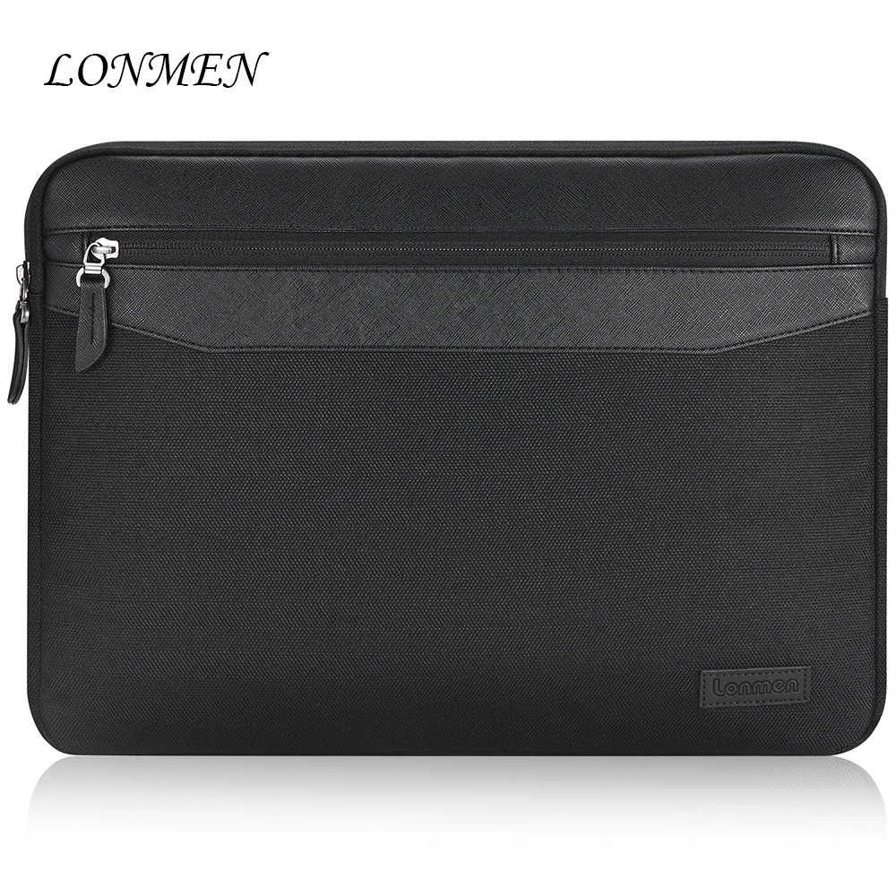 LONMEN Водонепроницаемая Противоударная сумка для ноутбука с задней ручкой 10