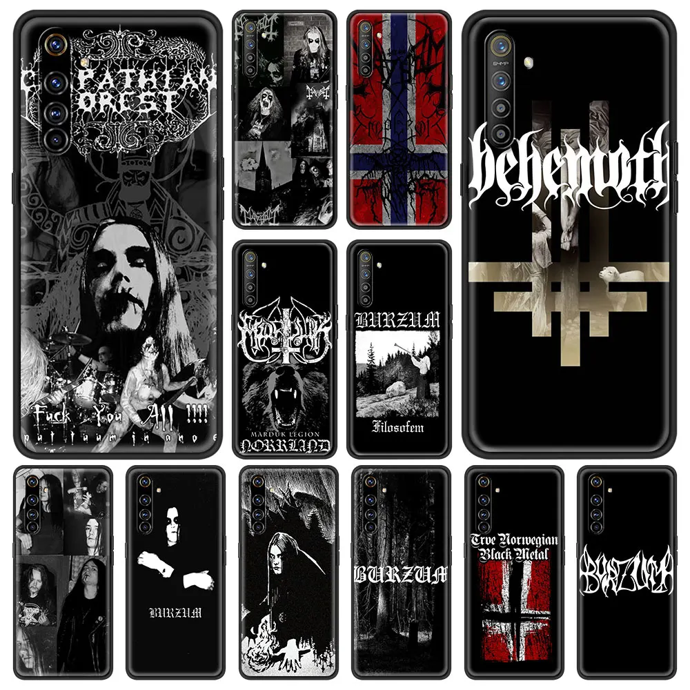 

Burzum Filosofem BRZM Phone Case For Oppo A53 A52 A54 A15 A9 2020 Black Shell For Realme 8 7 6 Pro C3 C21 Gift Capa Soft Cover