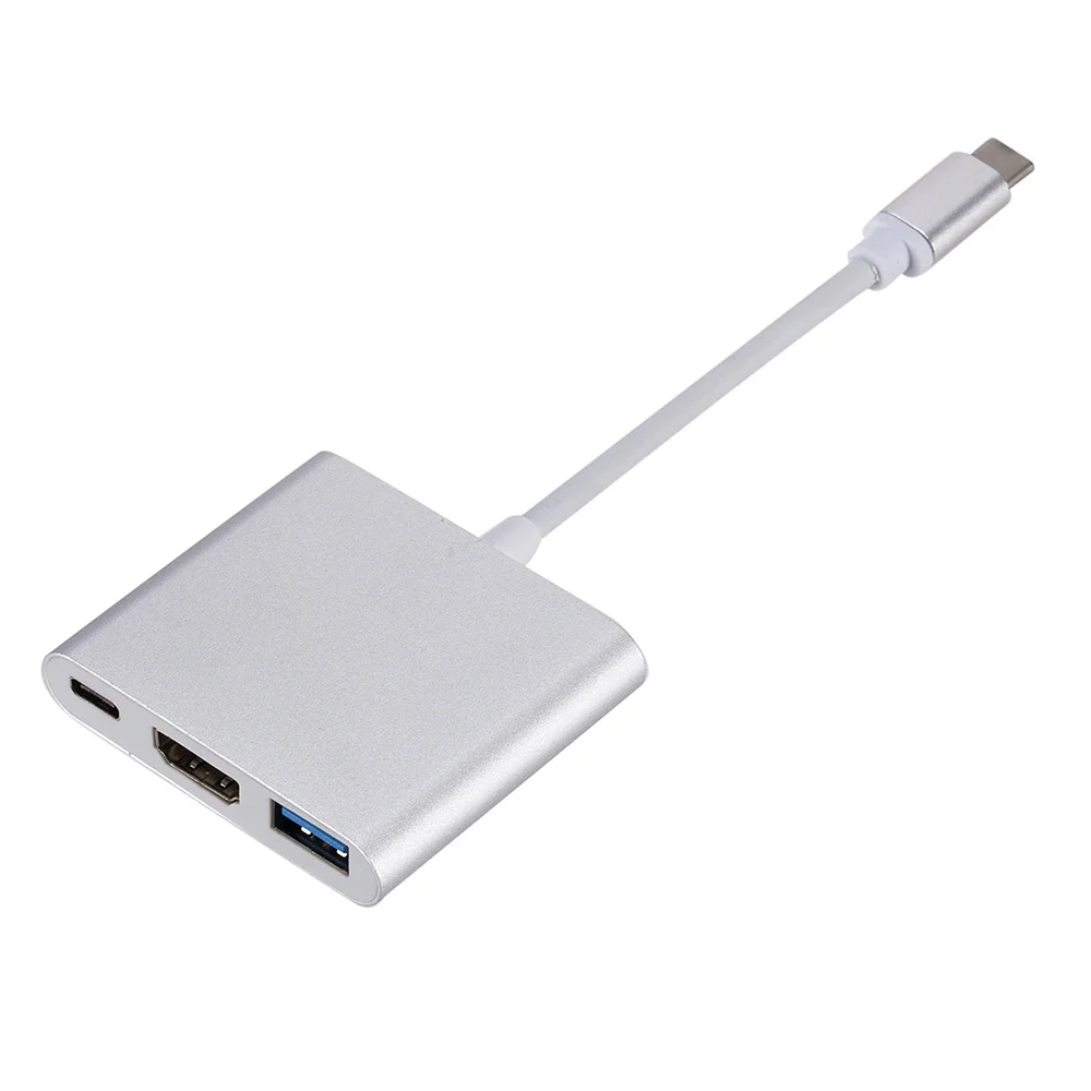 3 адаптера USB Type C Hub to HDMI 4K Поддержка Samsung Dex mode USB-C док-станция с PD для MacBook Pro/Air |