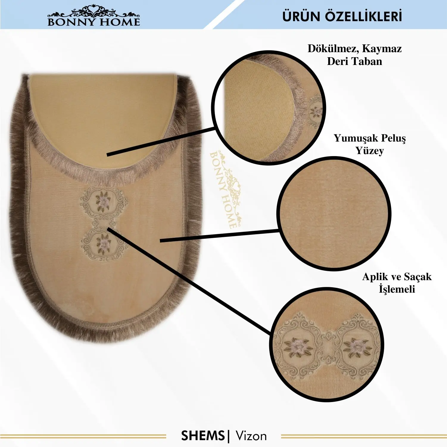 Miglior Bonny Home Shems Tappeto Da Bagno Lavabile In Lavatrice A Base Di Cuoio Antiscivolo In Peluche Da 2 Pezzi