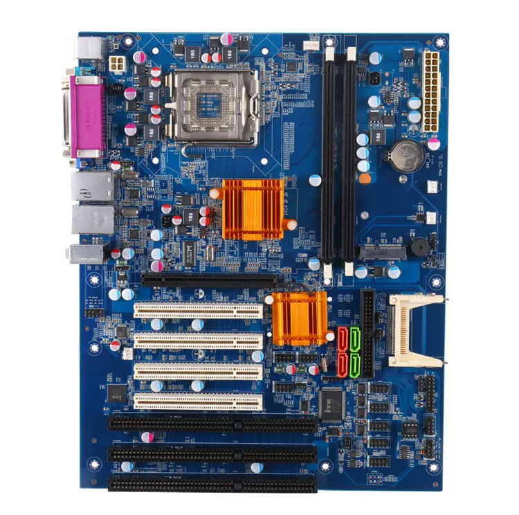 Промышленная материнская плата G41 775 с 2* DDR3 4* PCI 3* ISA