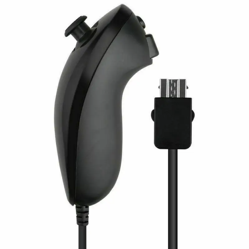 

1PC Wireless Remote Nunchuck Controller 360Â° High Precision 3D Designed Wireless Motion Control Accessories For Nintendo Wii