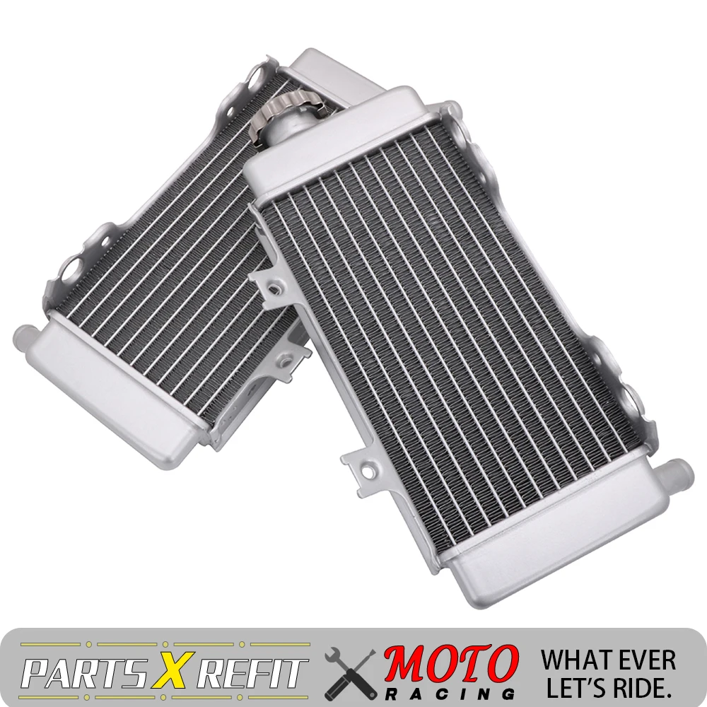Motorcycle Aluminum Radiator Water Tank Engine Cooling For HONDA CRF250R CRF250X CRF 250 250R 250X 2004 2005 2006 2007 2008 2009