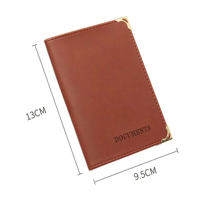 

Russian Auto Driver License Cover Unisex Formal Bag PU Leather Solid Cover For Car Driving Documents Card Credit Holder Case