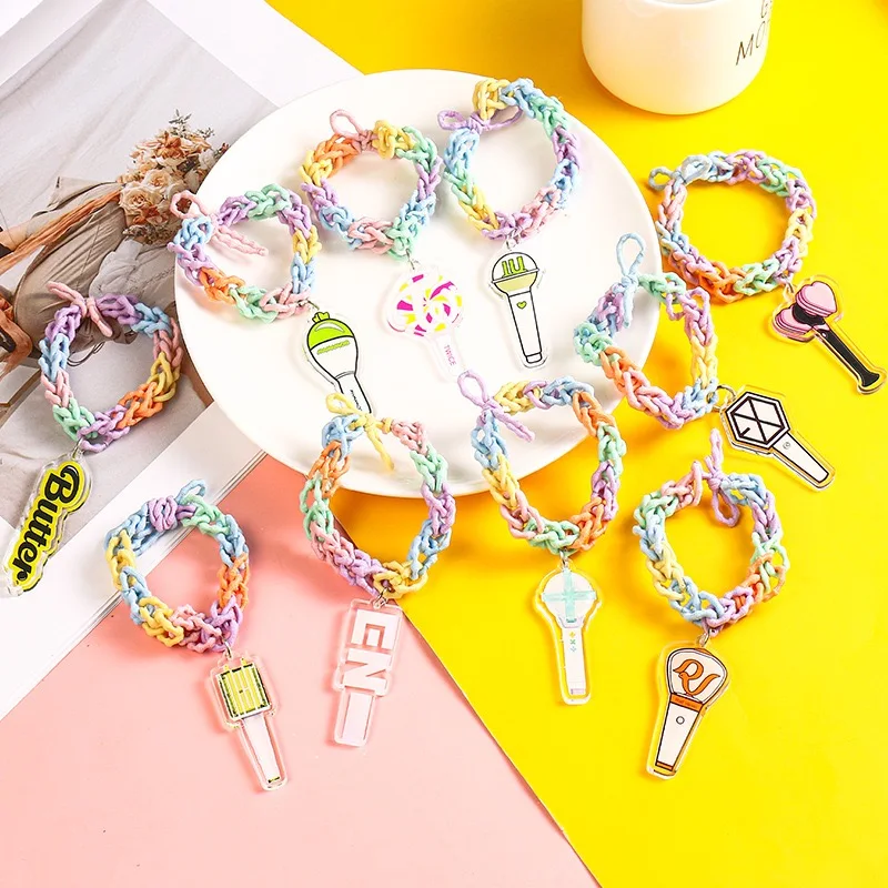 

JCBTSH Korean trend idol popular combination of the same hair band rubber band color personality headband