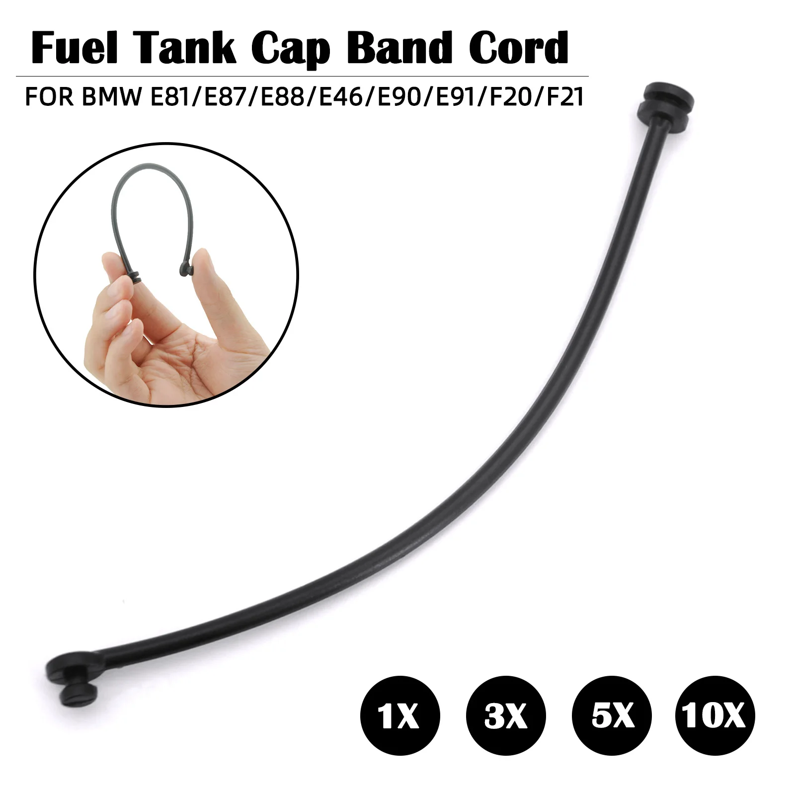 Line Cable Wire Petrol Diesel Car Replacement Oil Fuel Cap Tank Cover 16117193372 for BMW 1 3 5 7 series X1 X3 X4 X5 X6 Z4 Mini3 |