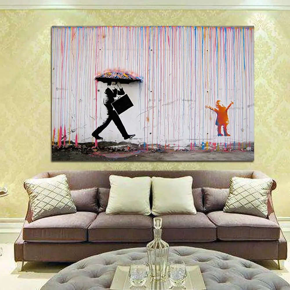 Декоративная картина без рамы YLLL черный и белый эскиз ветер Нью-Йорк