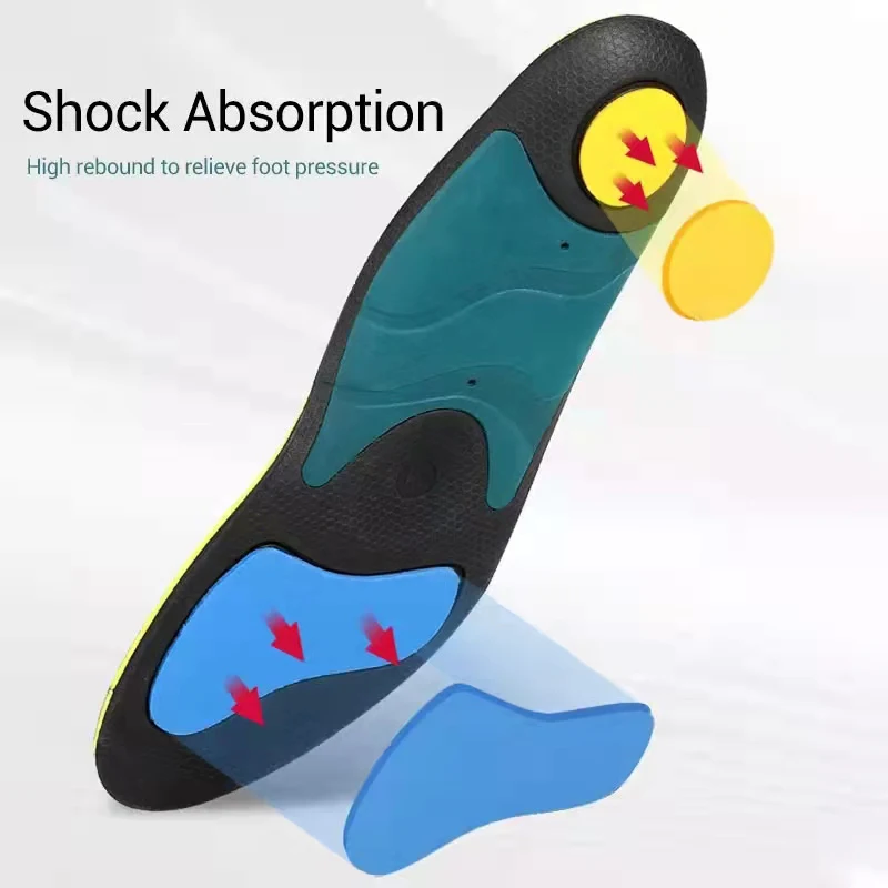 Ортопедические стельки унисекс поддержка свода стопы мягкая подошва