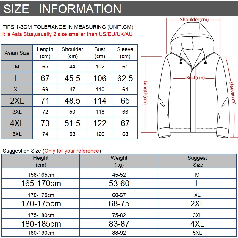 

Spring Autumn Casual Men's Jacekt Hooded Coats Zipper Closure Outwear Elastic Hem Style Clothing Solid Color in Black Beige 2133