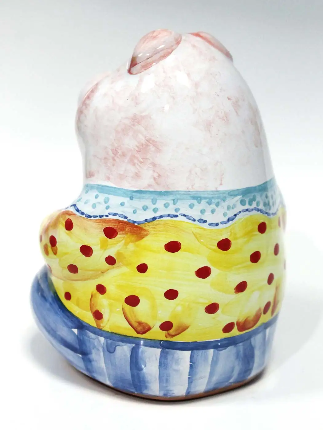 Свинка фигурка керамическая майолика #48 | Дом и сад