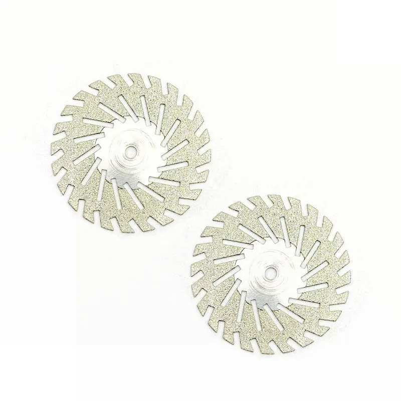 5 шт. зубные Алмазные Дисковые Диски двухсторонний зернистый режущий дисковый
