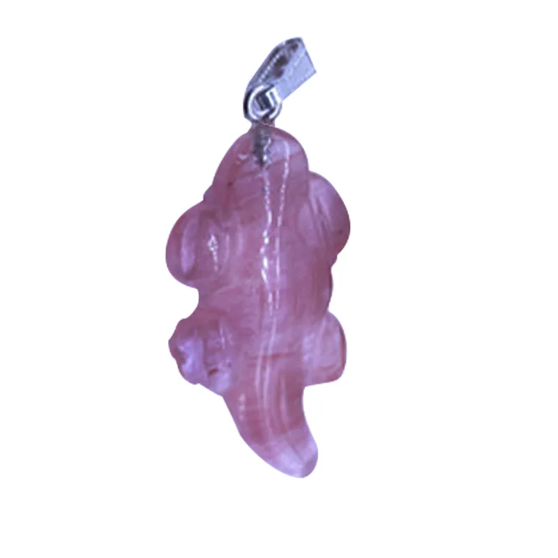 Jinzeyi модная Горячая Распродажа ожерелье в форме животного натуральный кристалл