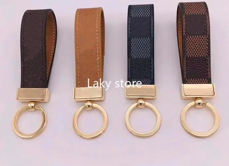 

Suitable for All Keycases with Holes Car Key Rings High Grade Leather Old Pattern Key Chain Personalized Car Key Pendant