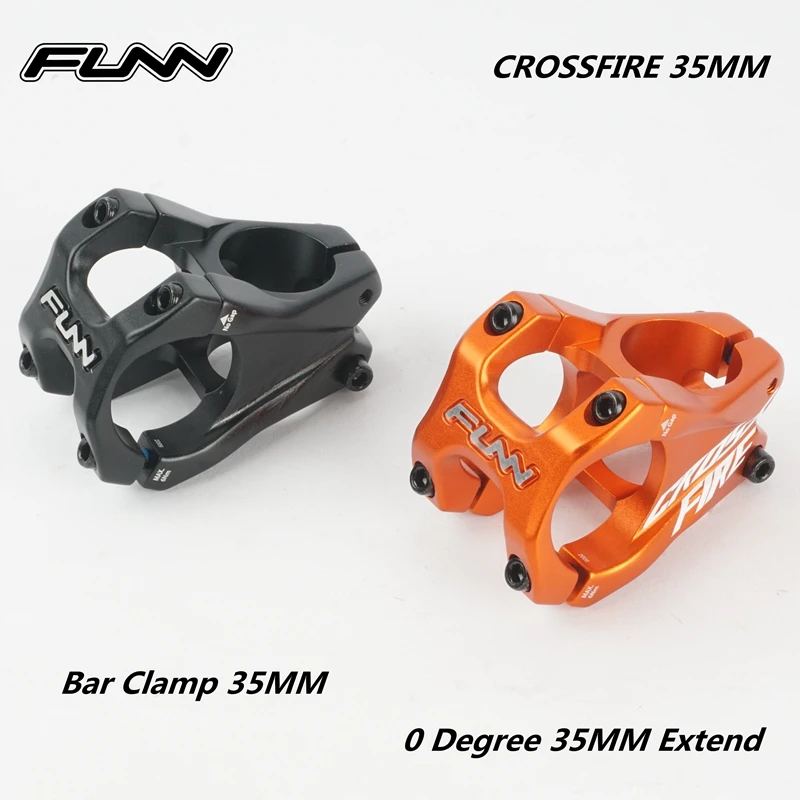 Вынос руля горного велосипеда FUNN CROSSFIRE 35 мм из сплава 3D Кованый Зажим CNC удлинение