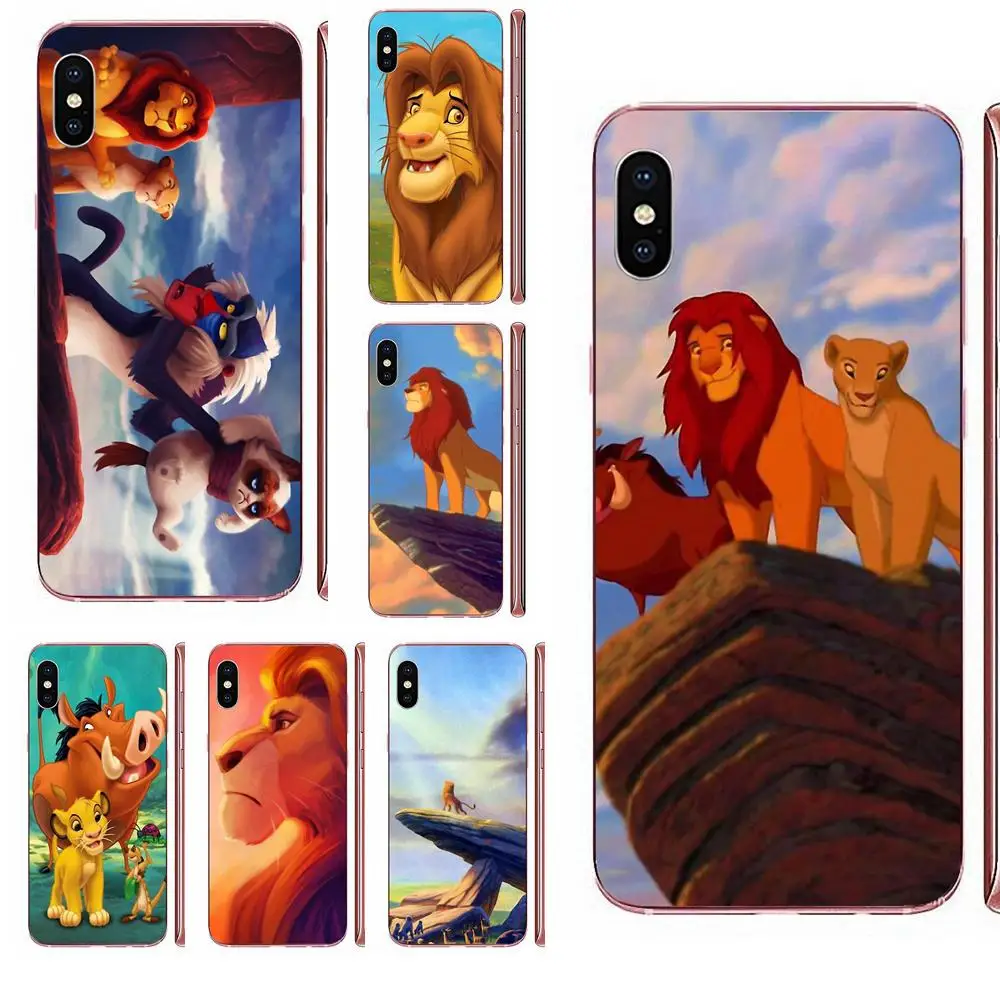 Жесткий чехол для телефона с рисунком Simba Lion King Xiaomi Redmi 3 3S 4 4A 4X 5 6 6A 7 K20 Note 2 5A Plus Pro |