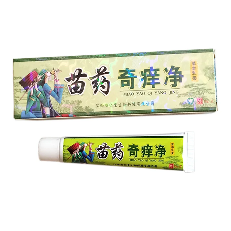 Китайская травяная мазь для ухода за кожей используемая всех видов дерматит