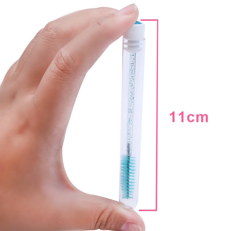 20 шт. разноцветные многоразовые кисти для ресниц и туши |